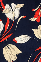 Load image into Gallery viewer, Anderson Navy &amp; Red Floral Dress