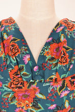 Load image into Gallery viewer, Jenna Turquoise & Orange Dress