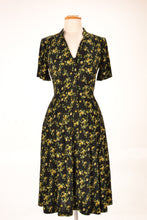 Load image into Gallery viewer, Jobelle Black & Mustard Dress