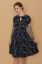 Load image into Gallery viewer, Kay Floral Mustard Dress