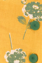 Load image into Gallery viewer, Lemon & Green Linen Dress