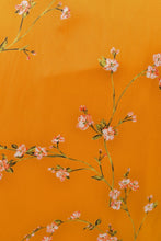 Load image into Gallery viewer, Minki Mustard & Cherry Floral Blouse