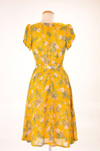Load image into Gallery viewer, Sadie Yellow & Pink Floral Dress