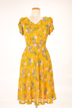 Load image into Gallery viewer, Sadie Yellow & Pink Floral Dress
