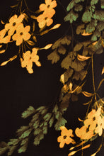Load image into Gallery viewer, Sadie Black & Mustard Floral Dress