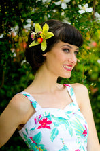 Load image into Gallery viewer, Jules Red & Cream Tikki Dress - Elise Design
 - 3
