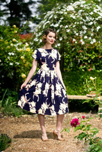 Load image into Gallery viewer, Annie Navy & Oyster Dress