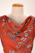 Load image into Gallery viewer, Thea Orange Floral Dress