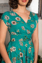 Load image into Gallery viewer, Viola Turquoise & Pink Dress