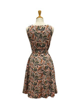 Load image into Gallery viewer, Bee Monstera Floral Linen Dress