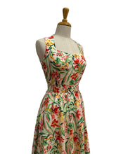 Load image into Gallery viewer, Delores Floral Linen Dress