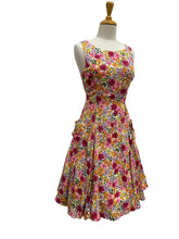 Load image into Gallery viewer, Chita Fuchsia Floral Dress