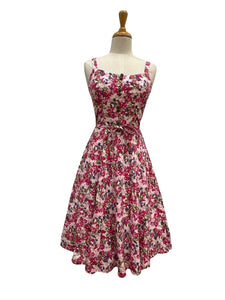 Lucy Fuchsia & Pink Floral Dress