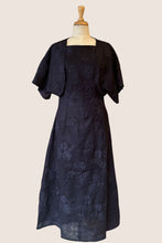Load image into Gallery viewer, Shirley Navy Maxi Embroidery Dress