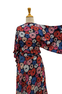 Kimono Abstract Blouse