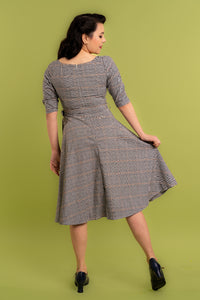 Suzie Grey Gingham Dress