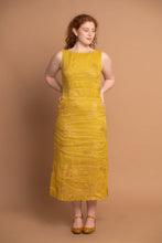 Load image into Gallery viewer, Marigold Embroidery Floral Midi Dress