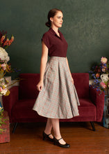 Load image into Gallery viewer, Anna Rose &amp; Black Chequer Skirt
