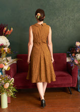 Load image into Gallery viewer, Hazel Copper Peterpan Dress