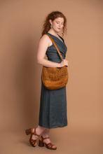 Load image into Gallery viewer, Romy Green Linen Dress