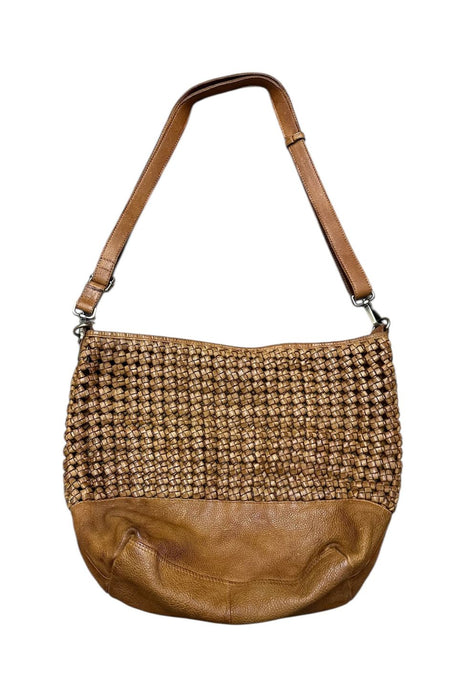 Malabar Woven Cross Body Bag - Tan