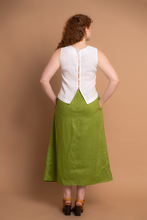 Load image into Gallery viewer, Hadlee Cream Hand Embroidered Top