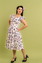 Load image into Gallery viewer, Astrid Lilac Petite Floral Dress