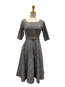 Suzie Grey Gingham Dress
