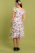 Load image into Gallery viewer, Astrid Lilac Petite Floral Dress