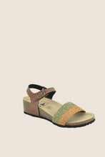 Load image into Gallery viewer, Athena Khaki &amp; Camel