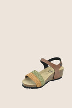 Load image into Gallery viewer, Athena Khaki &amp; Camel