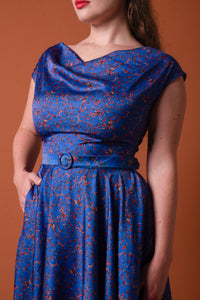 Antonio Cobalt Dress