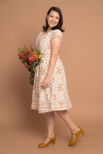 Load image into Gallery viewer, Sadie Cream Floral Dress
