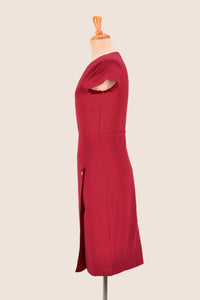 Belluci Berry Linen Dress