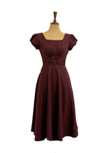 Load image into Gallery viewer, Astrid Burgundy Dress