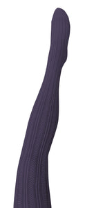 Chic Grape Cotton Tights