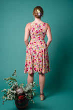 Load image into Gallery viewer, Chita Fuchsia Floral Dress