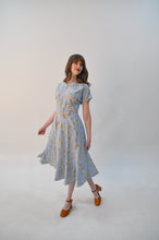 Load image into Gallery viewer, Farmhouse Green &amp; Yellow Floral Dress