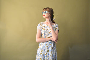 Brooklyn Blue Vintage Floral Dress