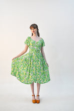 Load image into Gallery viewer, Nikita Green Floral Dress