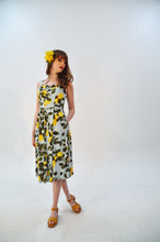 Load image into Gallery viewer, Jade Citrus Linen Dress