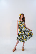 Load image into Gallery viewer, Jade Citrus Linen Dress