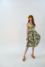 Load image into Gallery viewer, Jade Citrus Linen Dress