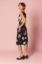 Load image into Gallery viewer, Dalena Navy Floral Dress