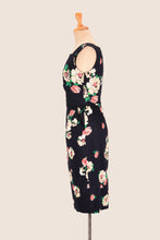 Load image into Gallery viewer, Dalena Navy Floral Dress