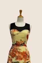 Load image into Gallery viewer, Buttercup Floral Chiffon Dress