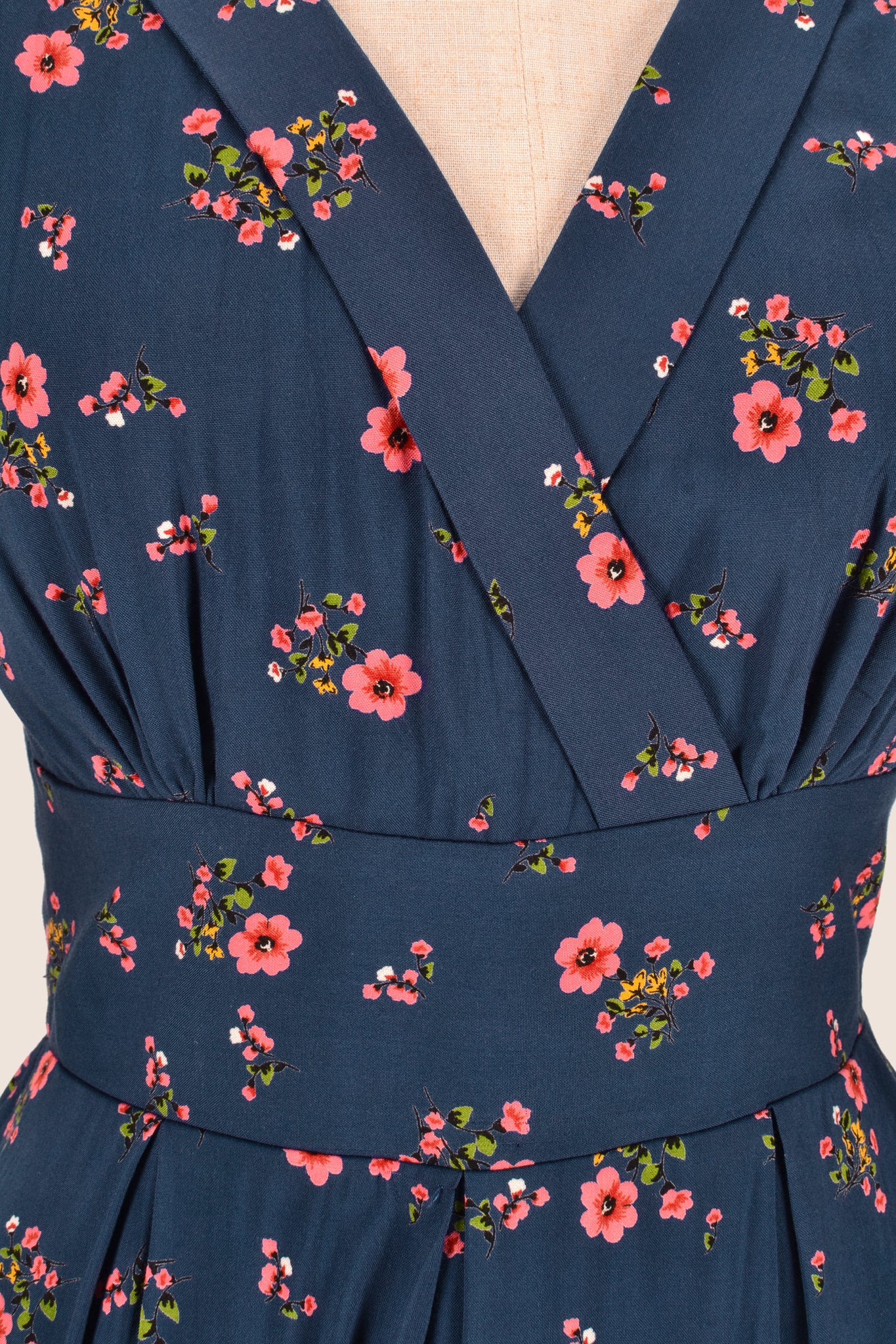 Enchanted Navy Cherry Blossom Dress Elise Design Enchanted Navy Cherry Blossom Dress Elise Design