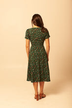 Load image into Gallery viewer, Fiorella Green Cherry Blossom Dress