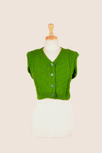 Load image into Gallery viewer, Forest Green V-Neck Cardigan