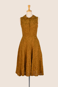 Hazel Copper Peterpan Dress